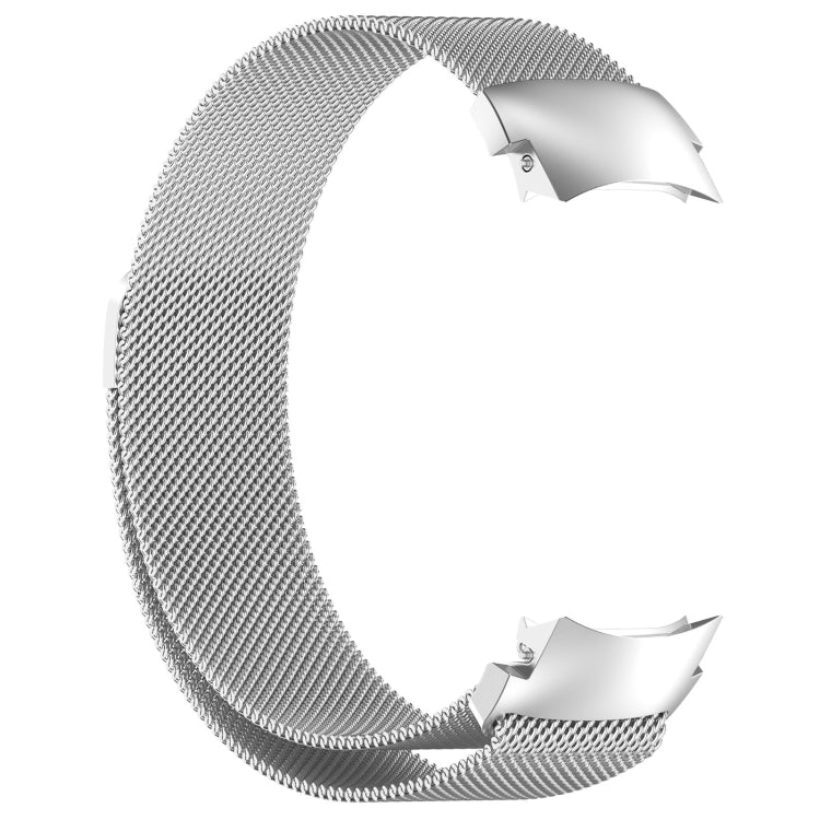 For OPPO Watch X2 / OnePlus Watch 3 Milan Magnetic Steel Mesh Watch Band(Silver)