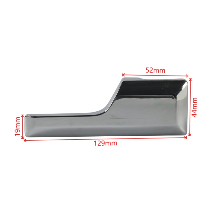 Car Right Left Electroplated Inside Door Handle for Ford Explorer 2007-2015 8L1Z-7821818-A(Silver)