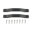 2pcs / Set RV Nylon Door Handle(Black) - Door Handles by PMC TechLife | Online Shopping South Africa | PMC TechLife | Buy Now Pay Later Mobicred
