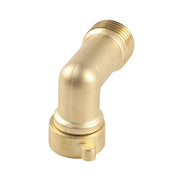 RV Water Inlet Check Valve Set with 90 Degree 3/4 Connector Adapter(Yellow)