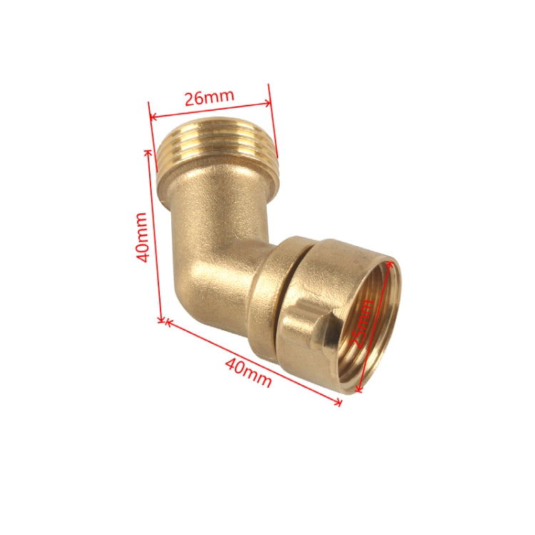 2pcs / Set RV Water Inlet Check 45/90 Degree 3/4 Connector Adapter(Yellow)