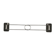 RV Camper Van Stainless Steel 304 Shower Corner Storage Bar(Silver)