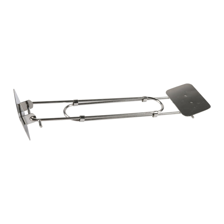 RV Camper Van Stainless Steel 304 Shower Corner Storage Bar(Silver)
