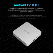 Kickpi KP1 Dual Band WiFi 4K HD Android TV Box, RAM:2GB+32GB(US Plug)