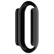 For Xiaomi Mi Band 8 / 9 Ceramic / 10 Ceramic Tempered Film Integrated PC Protective Watch Cover(Black)