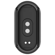 For Xiaomi Mi Band 8 / 9 Ceramic / 10 Ceramic Tempered Film Integrated PC Protective Watch Cover(Black)