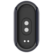 For Xiaomi Mi Band 8 PC + Tempered Film Integrated Protective Watch Case(Ink Blue)