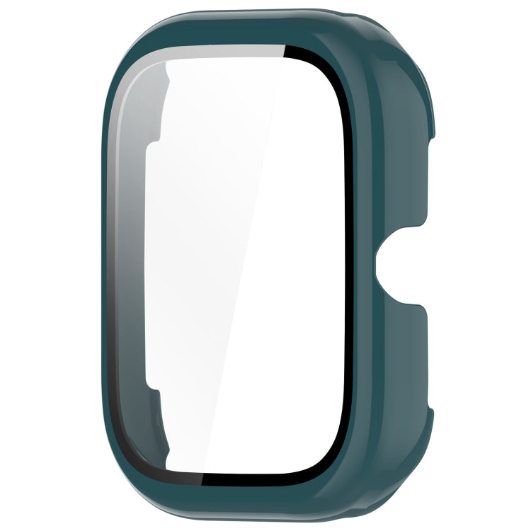 For Honor Choice Haylou Watch PC + Tempered Film Integrated Protective Watch Case(Pine Green)