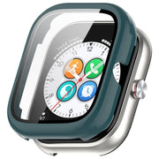 For Honor Choice Haylou Watch PC + Tempered Film Integrated Protective Watch Case(Pine Green)