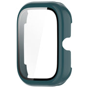 For Honor Choice Haylou Watch PC + Tempered Film Integrated Protective Watch Case(Pine Green)