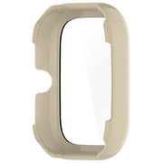 For Honor Choice Haylou Watch PC + Tempered Film Integrated Protective Watch Case(Ivory White)