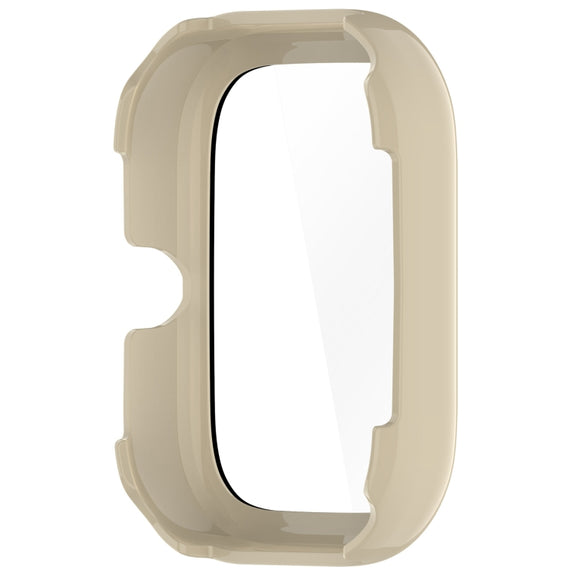 For Honor Choice Haylou Watch PC + Tempered Film Integrated Protective Watch Case(Ivory White)