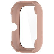 For Honor Choice Haylou Watch PC + Tempered Film Integrated Protective Watch Case(Pink)