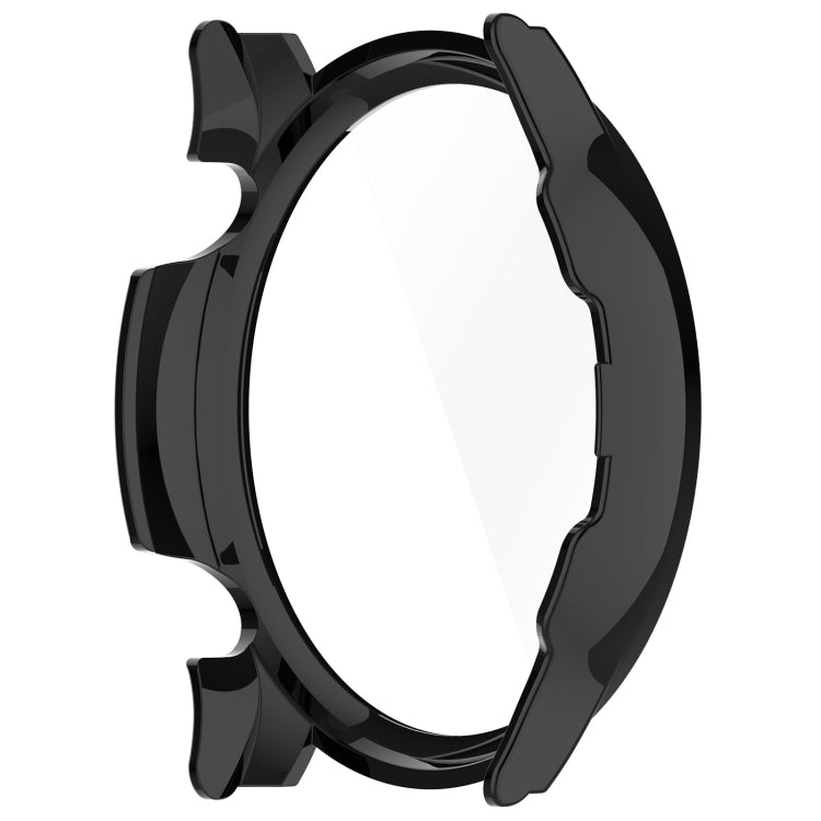 For Xiaomi Haylou RT3 / Solar Plus LS16 PC + Tempered Film Integrated Watch Protective Case(Black)