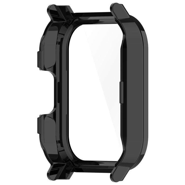 For Xiaomi Haylou Watch 2 LS02 PC + Tempered Film Integrated Watch Protective Case(Black)