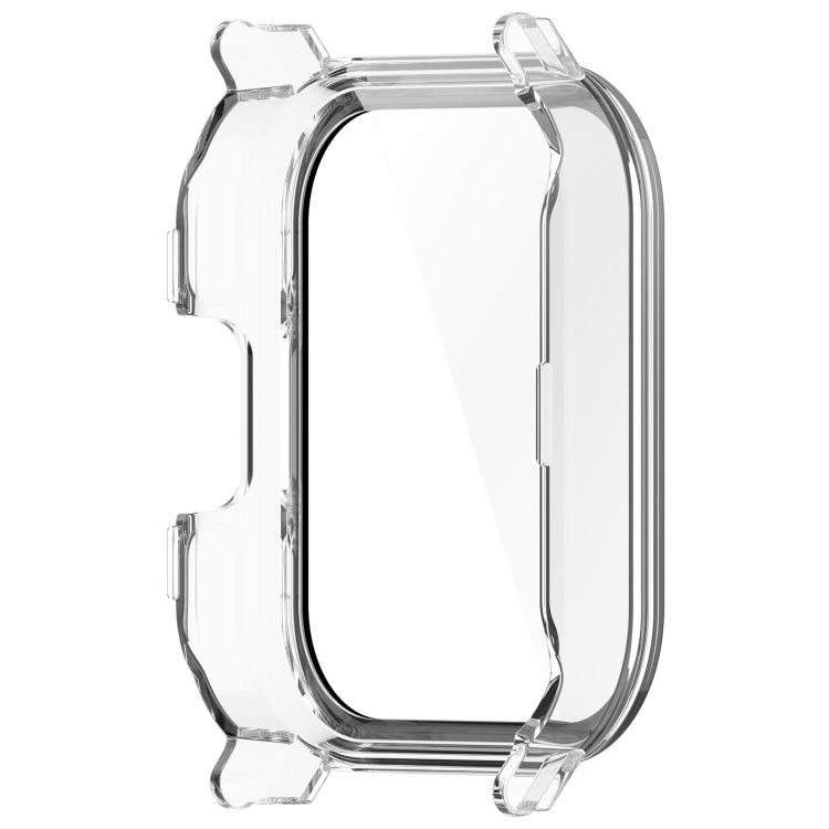 For Xiaomi Haylou Watch 2 LS02 PC + Tempered Film Integrated Watch Protective Case(Transparent White)