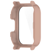 For Xiaomi Haylou Watch 2 LS02 PC + Tempered Film Integrated Watch Protective Case(Pink)