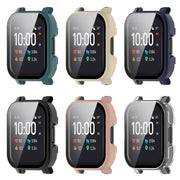 For Xiaomi Haylou Watch 2 LS02 PC + Tempered Film Integrated Watch Protective Case(Ivory White)