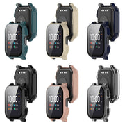 For Xiaomi Haylou Watch 2 LS02 PC + Tempered Film Integrated Watch Protective Case(Transparent White)