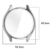 For Xiaomi Watch 2 Full Coverage TPU Electroplated Watch Protective Case(Blue)