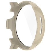 For Xiaomi Mibro Watch Lite 2 PC + Tempered Film Integrated Watch Protective Case(Ivory White)