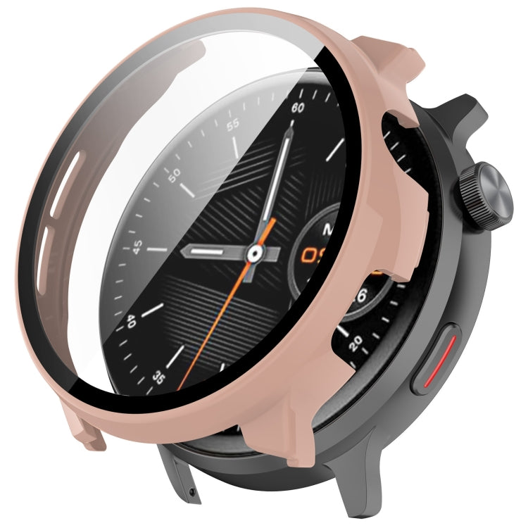 For Xiaomi Mibro Watch Lite 2 PC + Tempered Film Integrated Watch Protective Case(Pink)