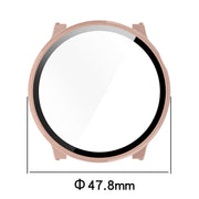 For Xiaomi Mibro Watch Lite 2 PC + Tempered Film Integrated Watch Protective Case(Black)