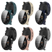 For Xiaomi Mibro Watch Lite 2 PC + Tempered Film Integrated Watch Protective Case(Pink)