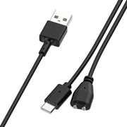 For Delupe / Yawpet Dog Pet Training Device Magnetic Charging Cable, Length: 1m(Black)