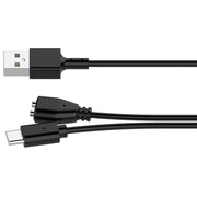 For Delupe / Yawpet Dog Pet Training Device Magnetic Charging Cable, Length: 1m(Black)