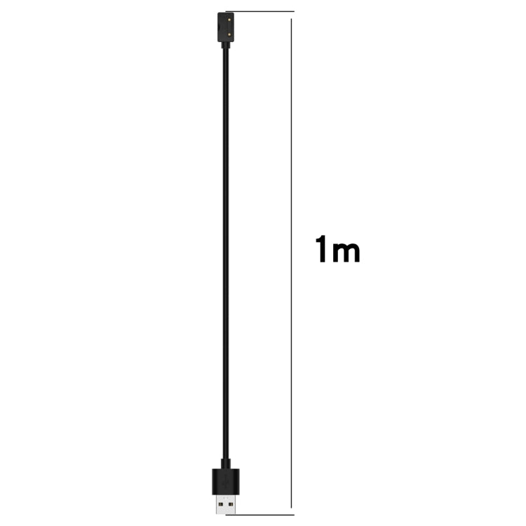 For ASUS VivoWatch 5 Smart Watch Charging Cable, Length: 1m(Black)