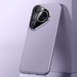 For Huawei Pura 70 Pro / 70 Pro+ Plain Leather Series Shockproof Phone Case(Purple) - free shipping - PMC Jewellery - Order now!
