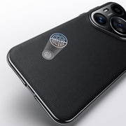 For Huawei Pura 70 Pro / 70 Pro+ Plain Leather Series Shockproof Phone Case(Black)