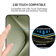 For Huawei Pura 70 Pro / 70 Pro+ Edge Glue 9H HD 3D Curved Edge Tempered Glass Film(Black)