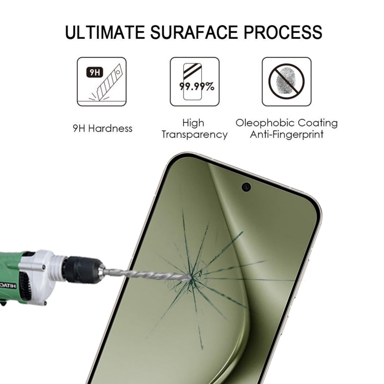 For Huawei Pura 70 Pro / 70 Pro+ Edge Glue 9H HD 3D Curved Edge Tempered Glass Film(Black)