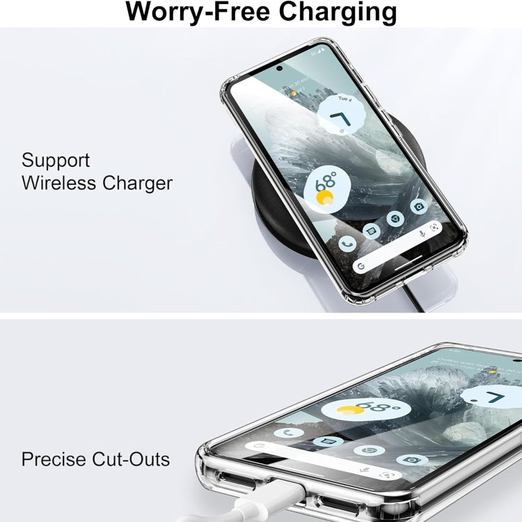 For Google Pixel 9 / 9 Pro Transparent Frosted MagSafe Phone Case