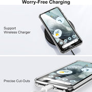 For Google Pixel 9 / 9 Pro Transparent Frosted MagSafe Phone Case