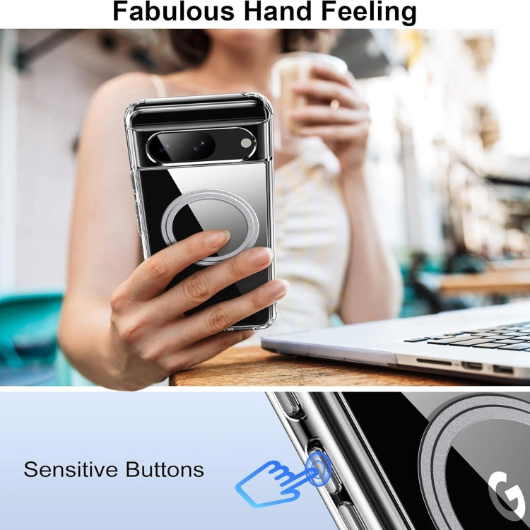 For Google Pixel 9 / 9 Pro Transparent Frosted MagSafe Phone Case