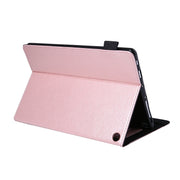 For Amazon Kindle Fire HD10 2021/2023 Extraordinary Series Smart Leather Tablet Case(Rose Gold)
