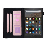 For Amazon Kindle Fire HD10 2017/2019 Extraordinary Series Smart Leather Tablet Case(Rose Gold)