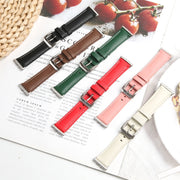 For Honor Band 9 Genuine Leather Watch Band(Creamy White)