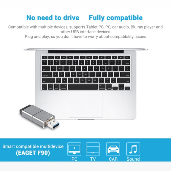 EAGET F90 16G USB 3.0 Interface Metal Flash U Disk