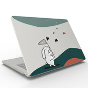 For MacBook 12 inch A1534 UV Printed Pattern Laptop Frosted Protective Case(DDC-114)