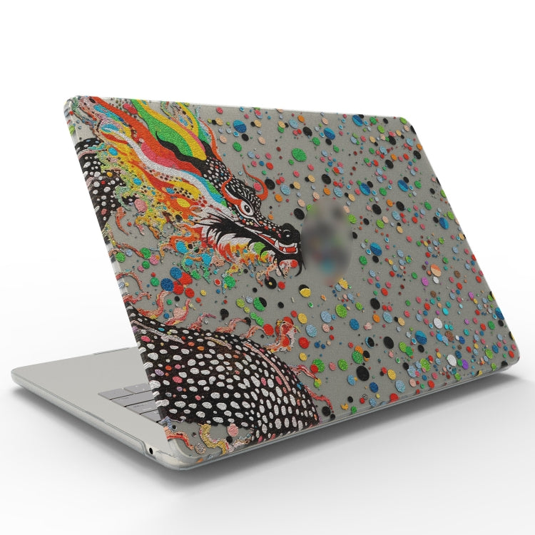For MacBook 12 inch A1534 UV Printed Pattern Laptop Frosted Protective Case(DDC-1681)