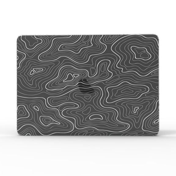 For MacBook Air 13.3 A1932 / A2179 / A2337 UV Printed Pattern Laptop Frosted Protective Case(DDC-1680)