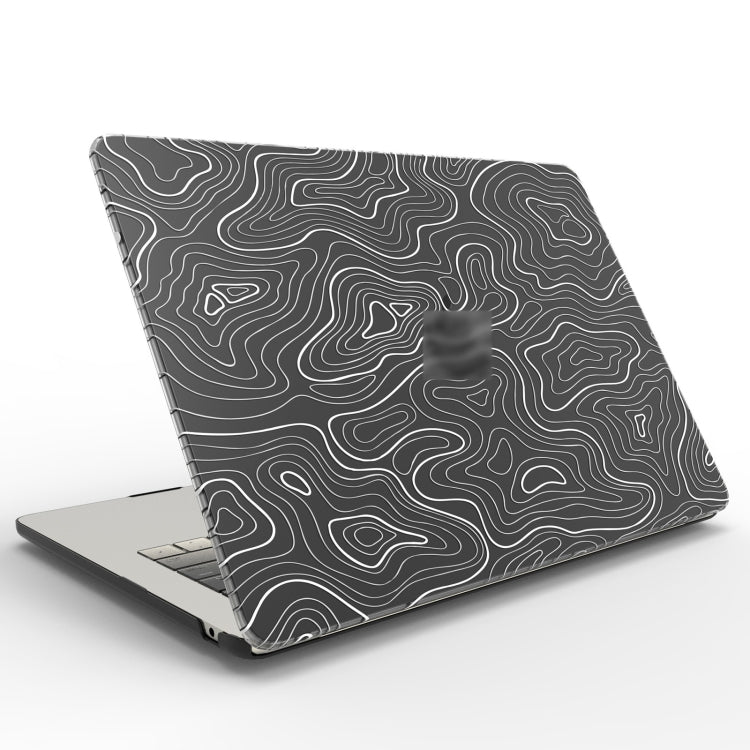For MacBook Air 13.3 A1932 / A2179 / A2337 UV Printed Pattern Laptop Frosted Protective Case(DDC-1680)