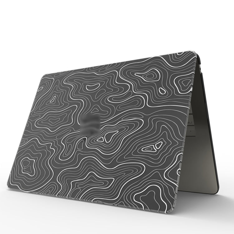 For MacBook Pro 13.3 A2338/A2251/A2289/A2159 UV Printed Pattern Laptop Frosted Protective Case(DDC-1680)