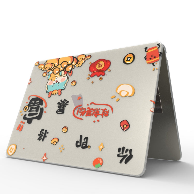 For MacBook Pro 16 A2141 UV Printed Pattern Laptop Frosted Protective Case(DDC-1689)