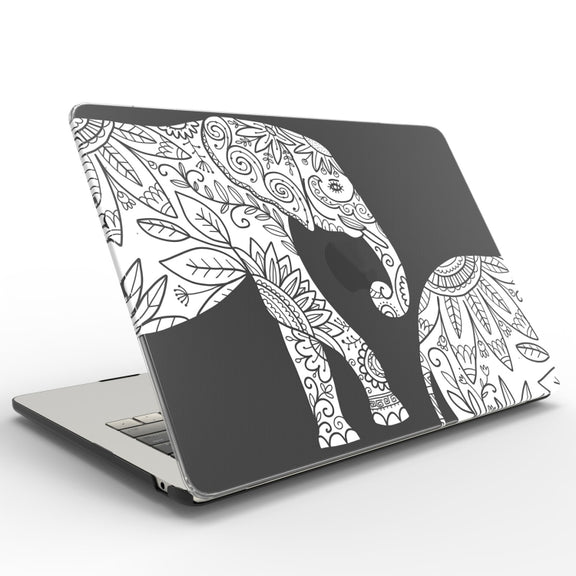 For MacBook Pro 16 A2141 UV Printed Pattern Laptop Frosted Protective Case(DDC-864)