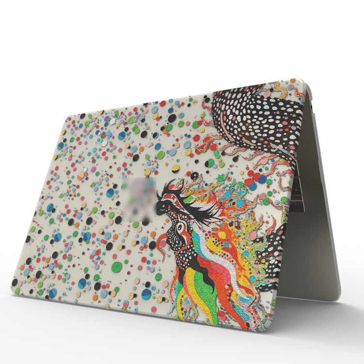 For MacBook Pro 15.4 A1286 UV Printed Pattern Laptop Frosted Protective Case(DDC-1681)